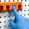 Pressure Washer Nozzle Holder with 5 Slots Wall Mount Car Washer 0/15/25/40 Degrees Soap Nozzle Tips Storage Rack Organizer