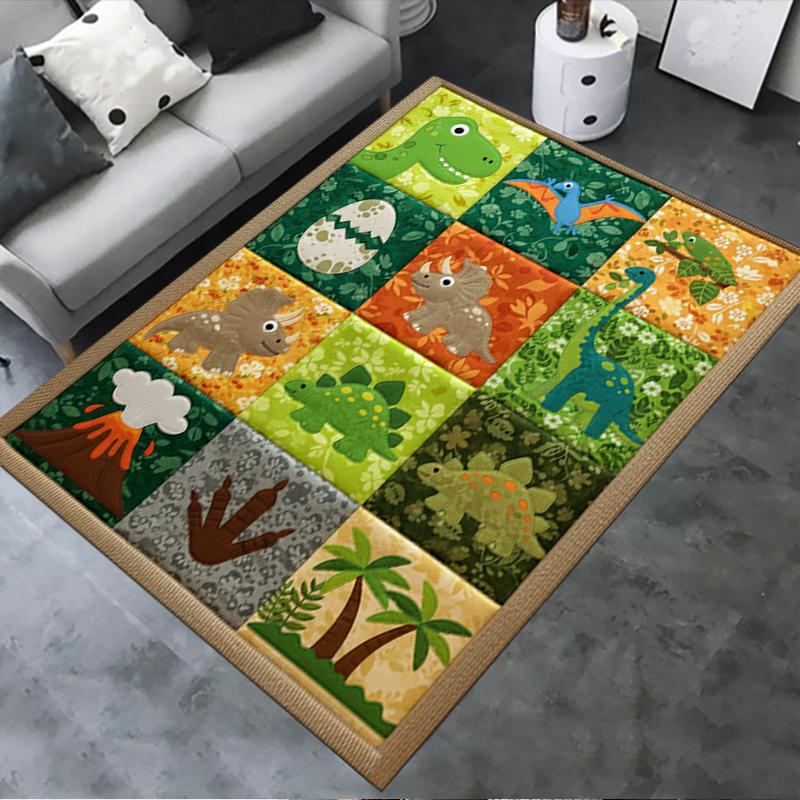 

Новый ковер-коллаж с животными 2025 года для гостиной, спальни, дома, украшения дивана, детская игровая нескользящая напольная подстилка06 40x60cm( 15x23in )