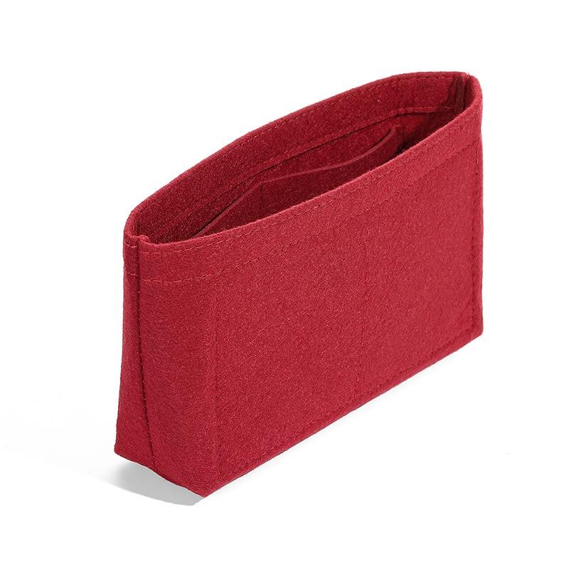 EverToner Durable Storage Bags Insert Portable For L Po-hette Metis Organizer Felt Multi-Pocket Travel Bags Felt Organizer Bag