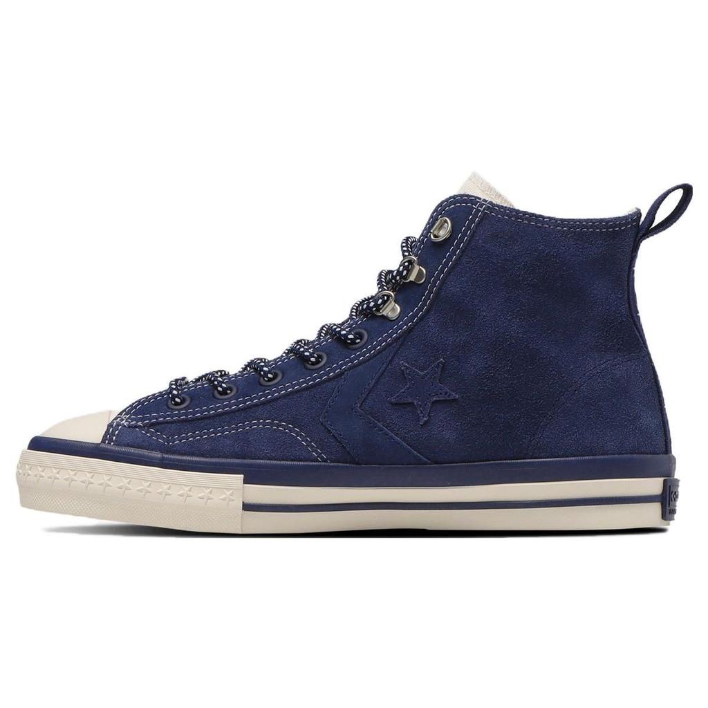 Converse Durable Support High Top Canvas Shoes Unisex Sneakers Navy-Blue 34201230