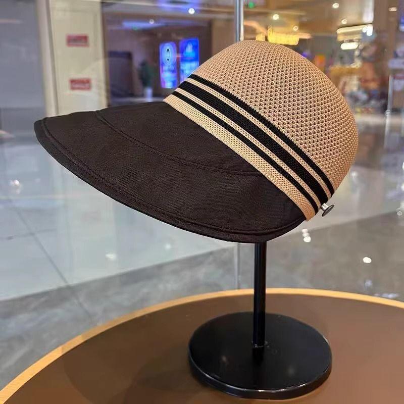 Big Eaves Hat Sunscreen Hollowed Out Quick-drying Breathable Widened Face Cover UV Protection Summer Bucket Hat Sun Hat
