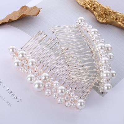 Party  Hair Ornaments Jewelry Handmade Bride Barrette Hairwear Bridal Headpiece Pearl Hairpin