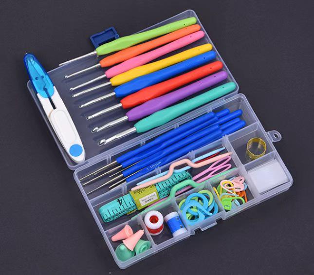 Cross-Border Sewing Kit: Needle, Thread, and Handmade Repair Set with DIY Crochet Bag