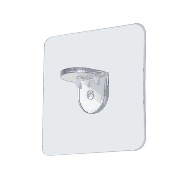 Traceless Adhesive Wardrobe Partition Bracket - Punch-Free Support and Fixing Kit