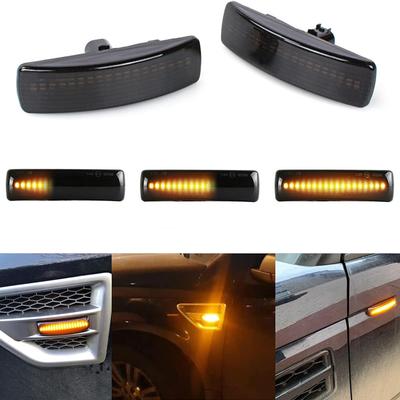 Smoke Lens LED Side Marker Lights for Land Rover LR2/LR3/LR4