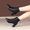 Neue Frühling/Sommer Damenstiefel Damen Niedriger Absatz Stiefeletten Damen Plateau Komfort Mama Schuhe
