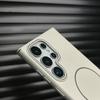 For Magsafe Magnetic Wireless Charge Case For Samsung Galaxy S25 Plus S24 S23 S22 S21 Ultra Note 20 Matte Hard PC Plain Cover