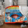 Red Hair Pippi Longstocking Girls Blanket Customizable Name Soft And Cozy Shawl Blanket Suitable For All Seasons Suitable For Home Travel Camping