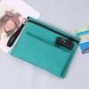 Waterproof Locking File Pouch Password Lock Passport Wallet Document Storage Bag  Business Use