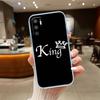 King queen Girl Phone Case for Motorola Edge 20 30 S30 40 50 Fusion Lite Plus Pro Ultra Neo One Action Zoom Hyper Power Macro Vision
