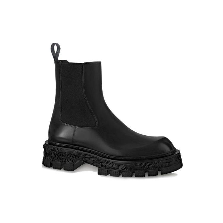 Louis Vuitton Lv Baroque Chelsea Boots 'Black' 1AAHB9