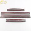 Stainless Steel Door Sill Decorative Strip for 21 Mustang Mach-E