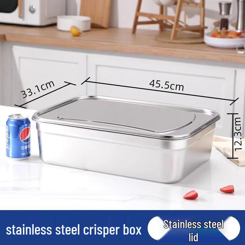 Jundingying Stainless Steel Rectangular Food Storage Container