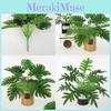 Realistic Plastic Plant Monstera Deliciosa Liebm For Home Decoration