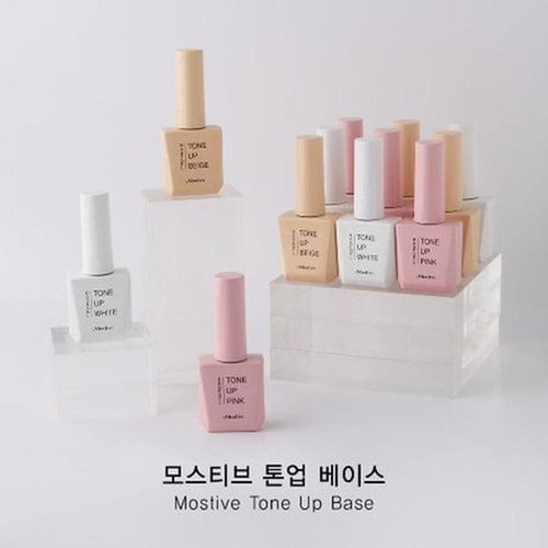 

MOSTIVE Color Gel Polish Tone Up Base 12ml beige