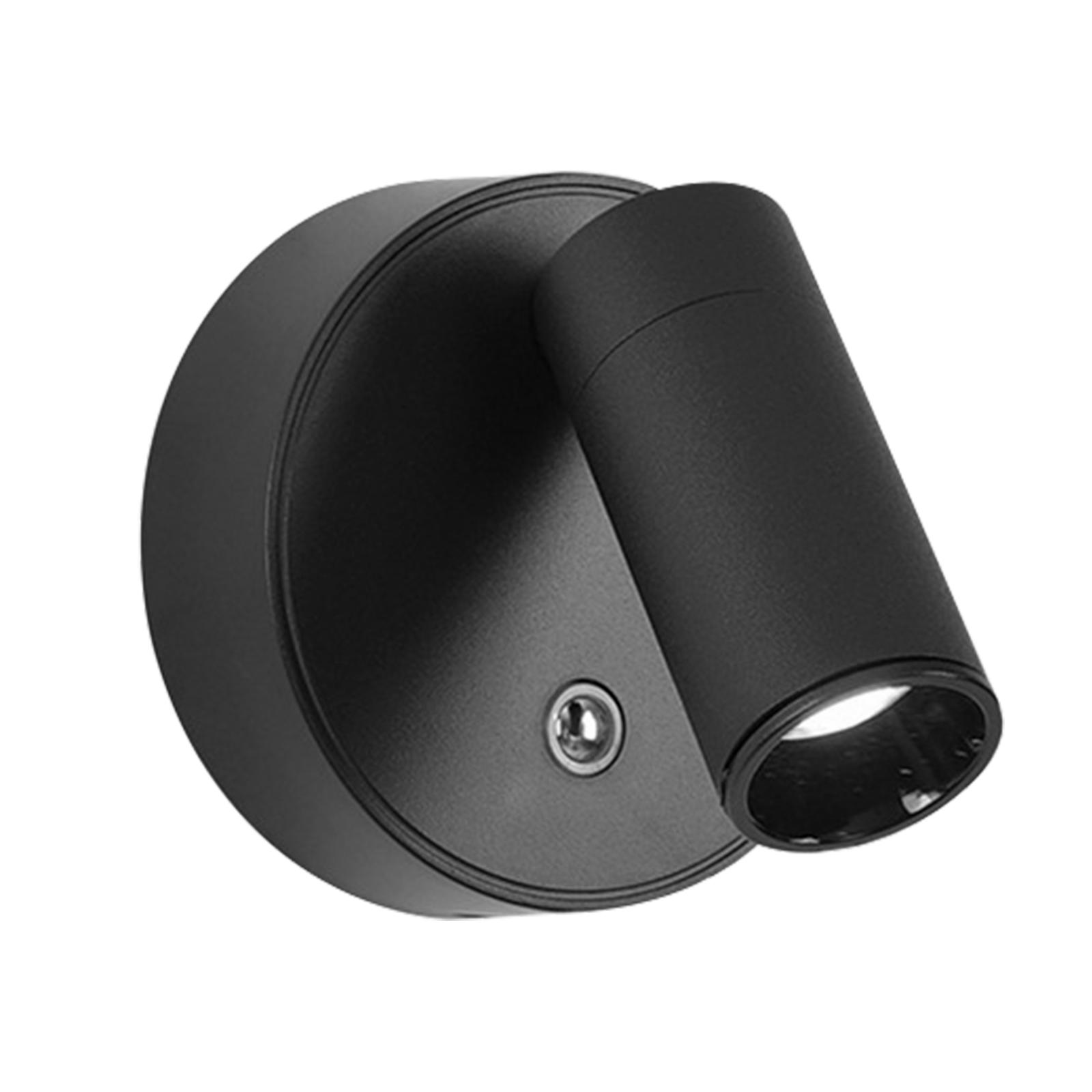 

Современный прожектор Магнитный настенный светильник с регулируемой яркостью для спальни прикроватный светильник для чтения с сенсорным выключателем Neutral Light чёрный