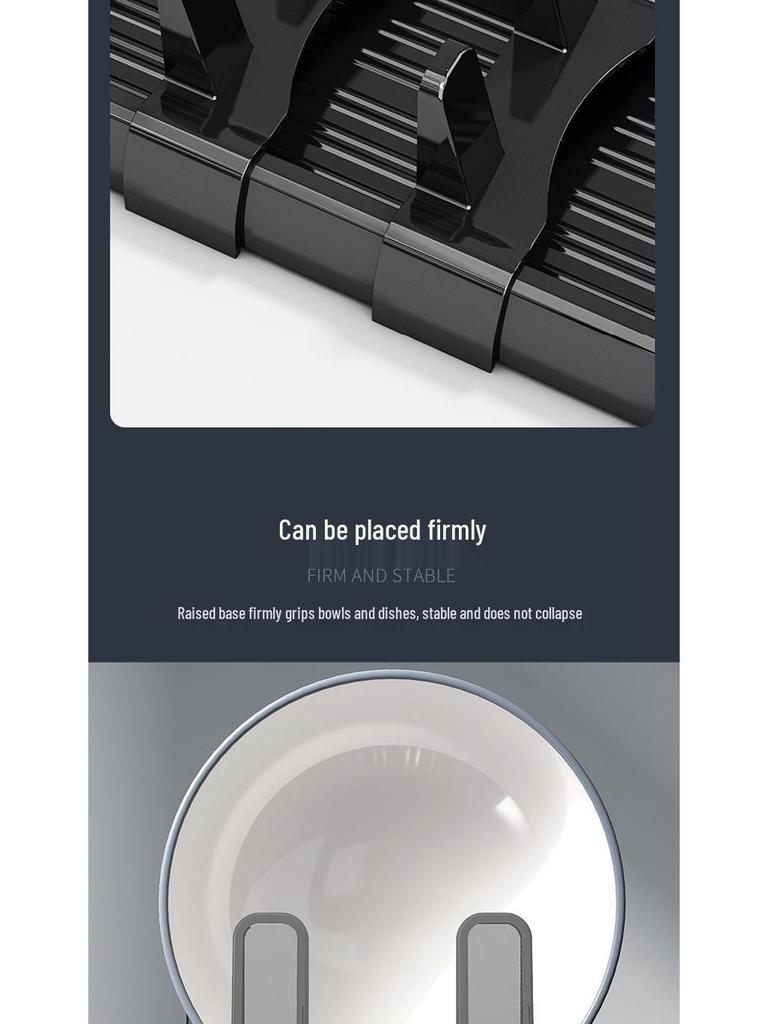 Kitchen Dish Drying Rack with Cutlery Holder and Drawer Organizer