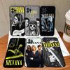 Grunge Band N-Nirvana For IPhone 17 16 15 14 13 12 11 Pro Max Plus Shockproof Black Soft Phone Cover