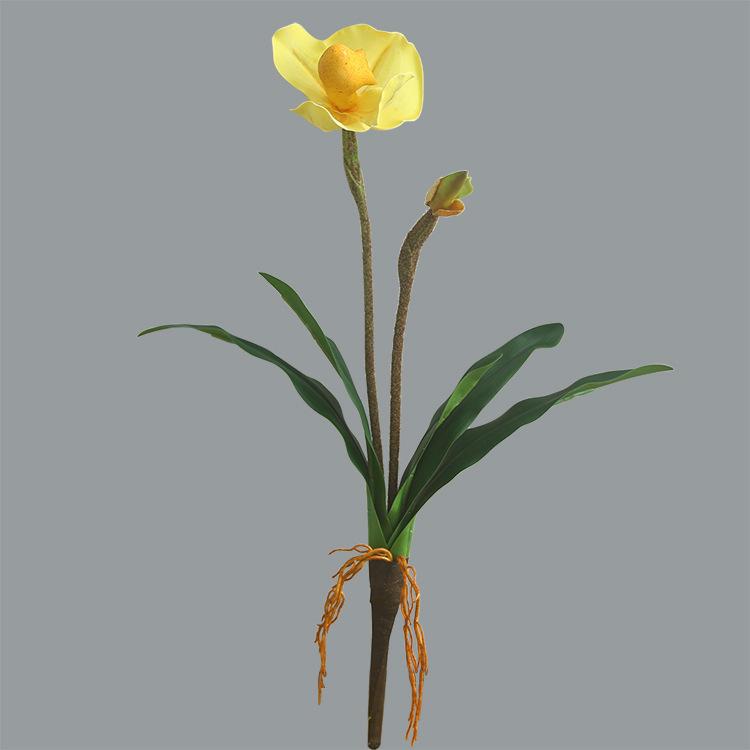 Artificial Flowers Orchid Wedding Party New Chinese Living Room Decoration Table Creative Flower Arrangement Hotel Layout