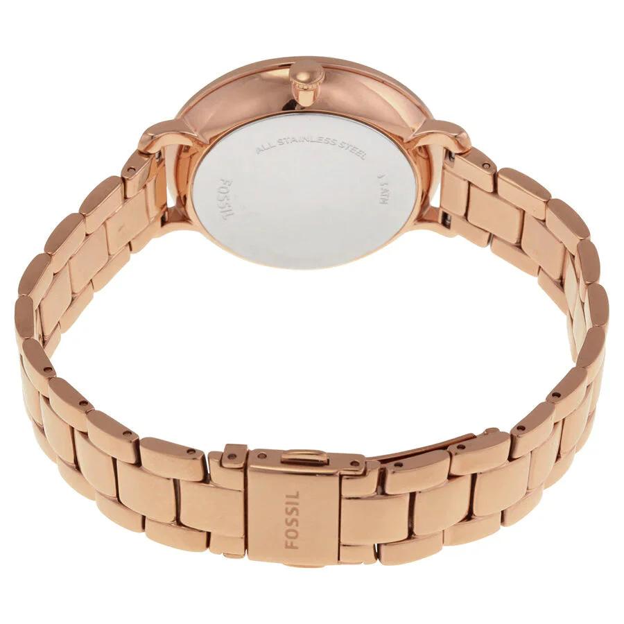 Fossil Women's Stainless Steel Women's Three Hand Watch Stainless Steel Case/Glass ES3757