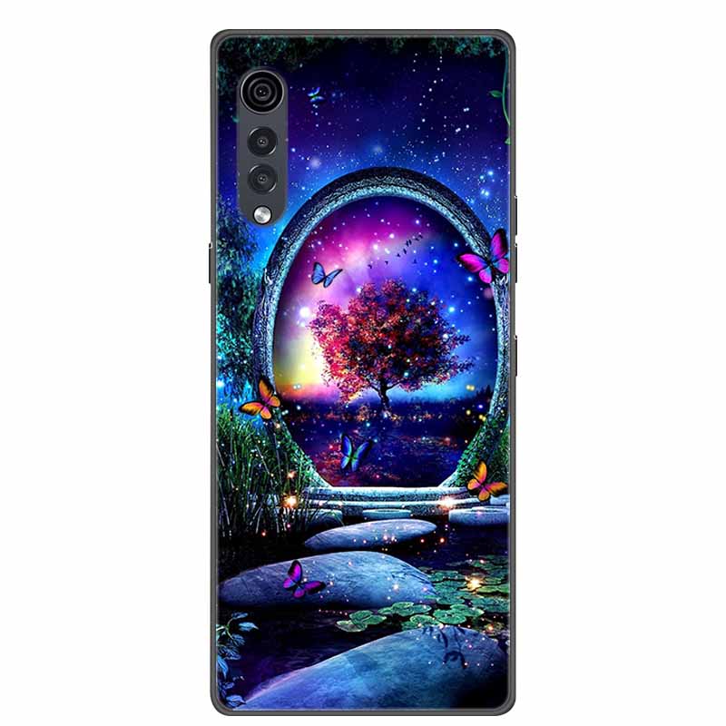 Pour Étui LG Velvet Silicone Noir TPU Souple Coque Arrière Pour LG Velvet2 Pro Funda Pour LG Velvet 5G LM-G900EM Pare-chocs Coque Capa