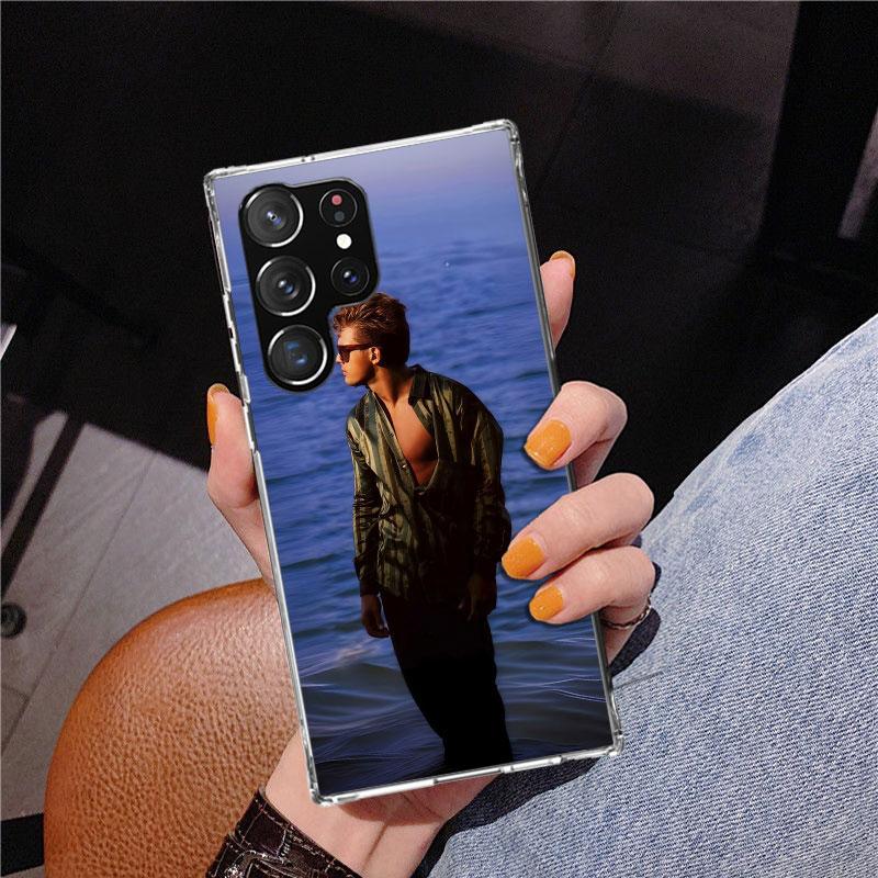 

L-Luis M-Miguel Singer Phone Case For Samsung Galaxy S24 S25 Edge S26 Ultra S23 S22 S21 Plus S20 FE + Personalized Print Cover G Samsung S24