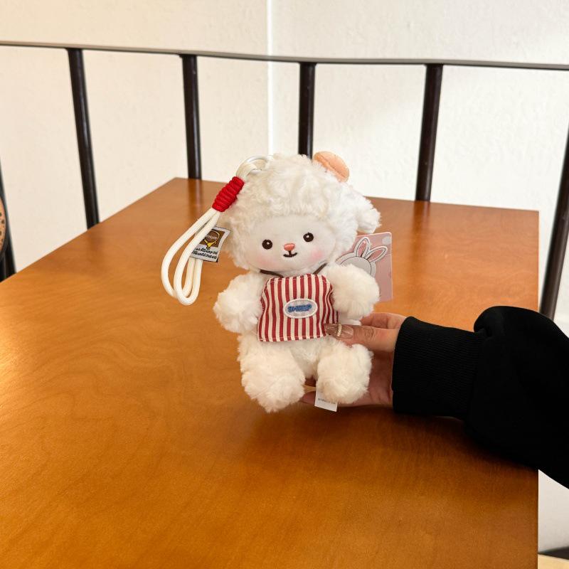 Милый Kawaii Барашек Плюшевый Брелок Подвеска на Сумку 18cm (0.15kg)