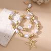 Womens Geometric Necklace With Alloy Star Pendant For Women Summer