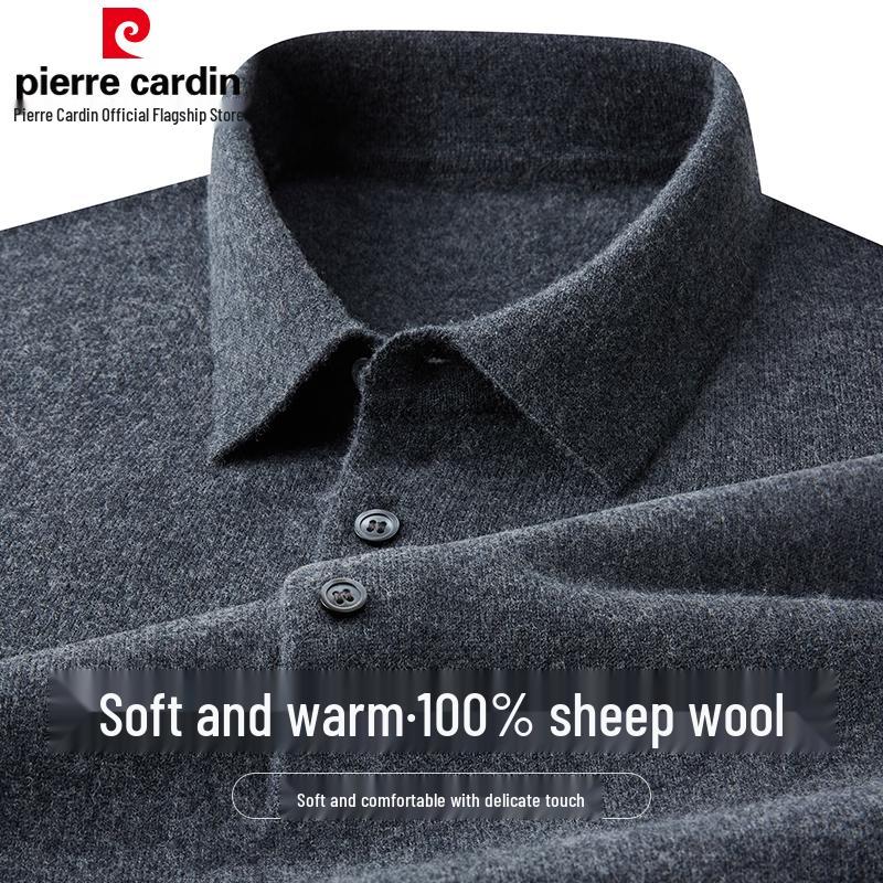 

Чоловічий светр-гольф Pierre Cardin зі 100% вовни мериноса 2XL