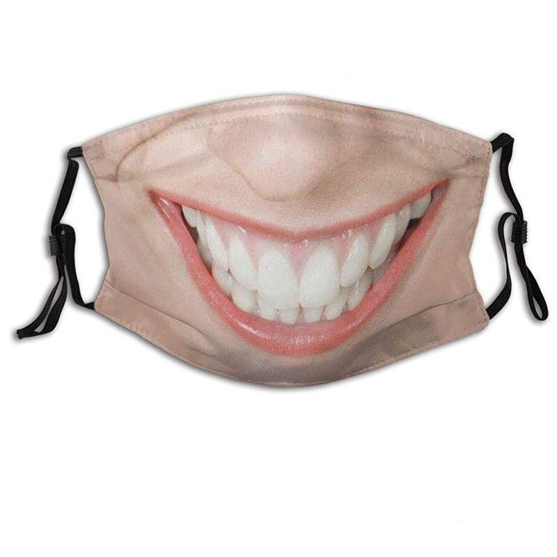 Creative Men Fun And Women Generic Mask Spoof Funny Washable Cospaly Halloween