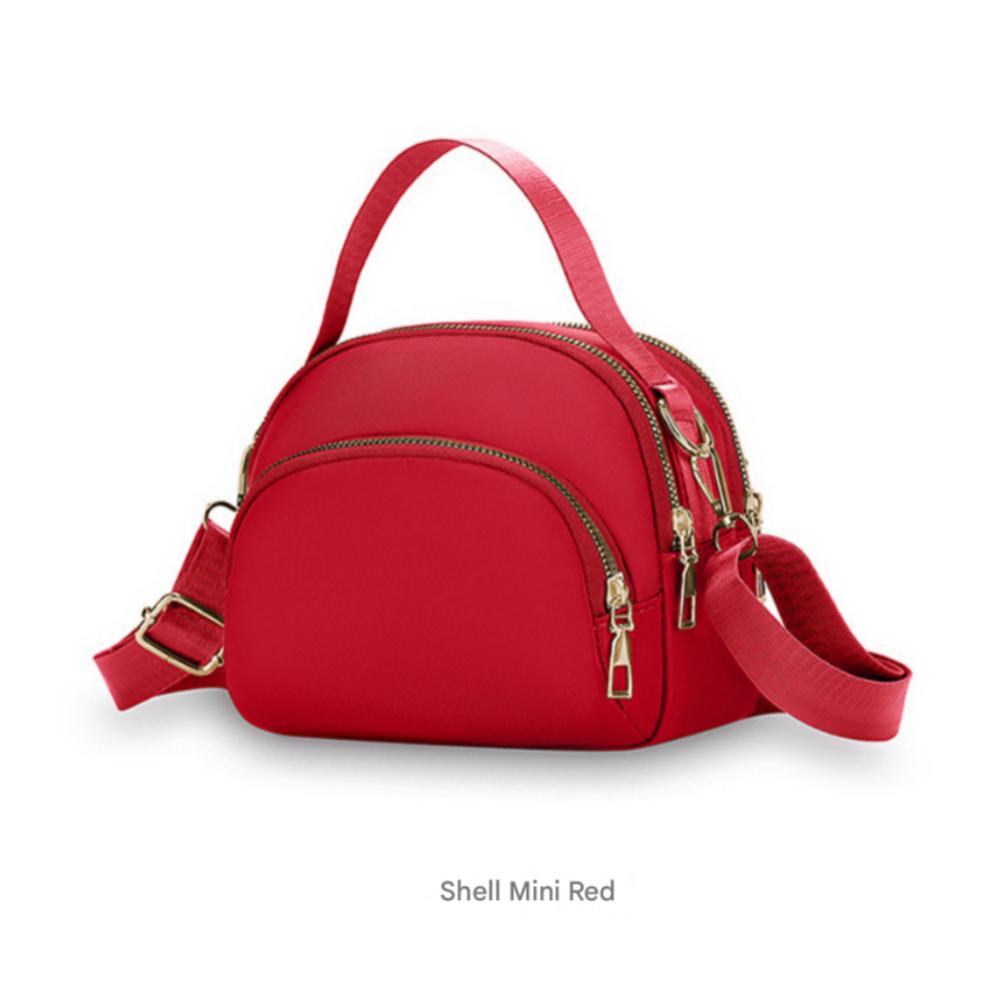 Travel Outing Waterproof Mini Tote Cross Bag Tambourine Shell Bag Women/Student Bag Promotional Print Gift