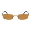 Prada Logo Acetate Irregular Shape Sunglasses Men sunglasses Black 0PRB54S