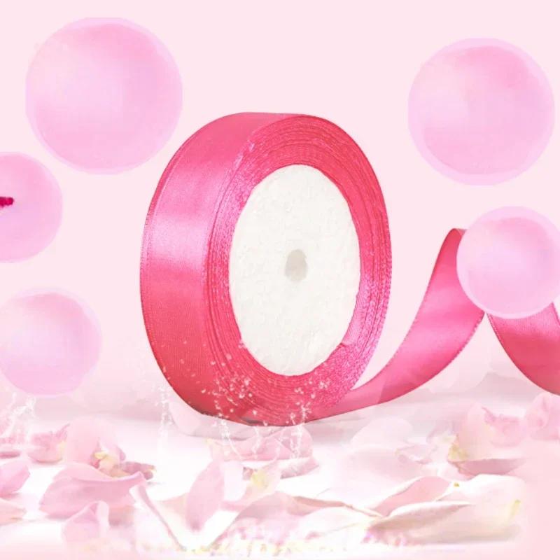 22meters 20mm Faced Satin Ribbon for DIY Silk Satin Ribbons Crafts Bow Handmade Gift Wrap Party Wedding Clothing Accessories