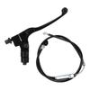 Left Clutch Lever Cable with Adjuster Replacement for Kawasaki 50cc 70cc 90cc 110cc 125cc Dirt Bike 7 8in Handlebar