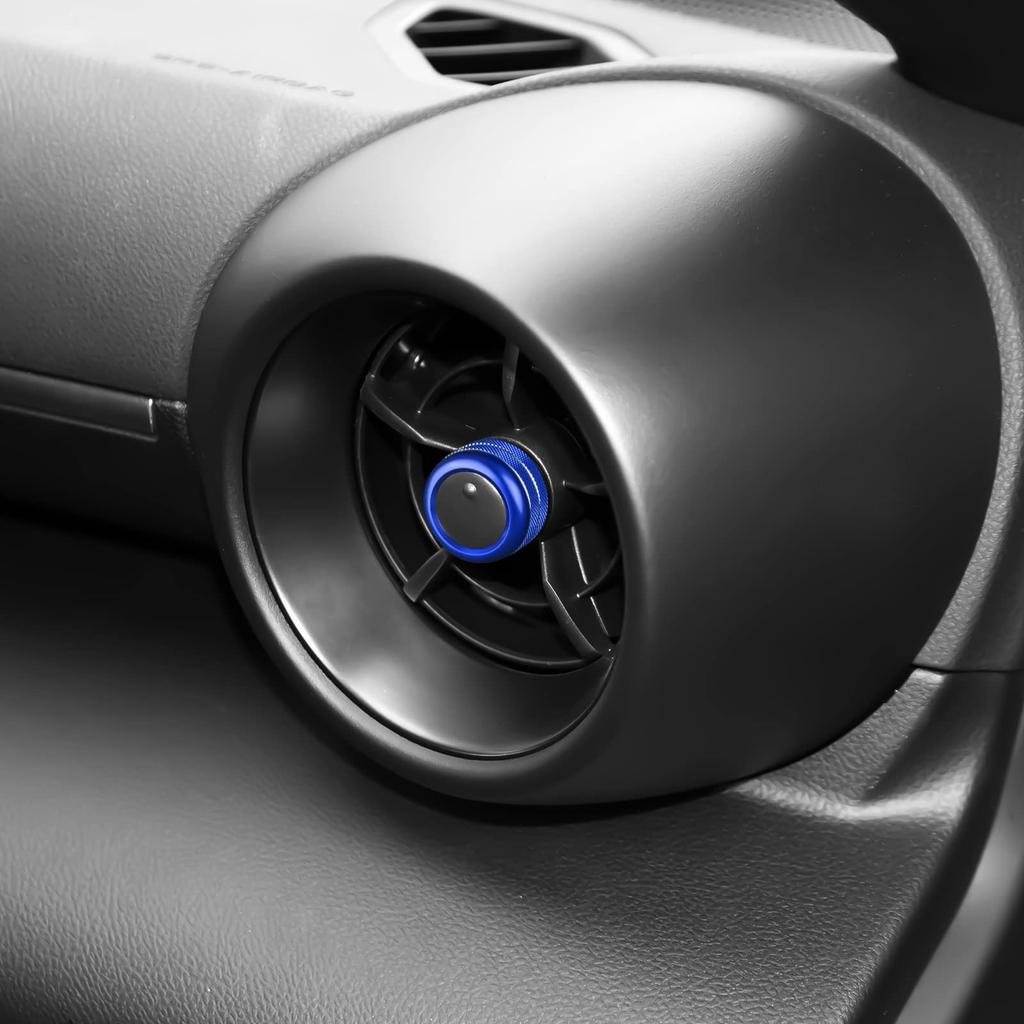 KUNGKIC New Toyota GR86 ZN8 Subaru BRZ ZD8 Air Conditioner Vent Garnish Zinc Alloy
