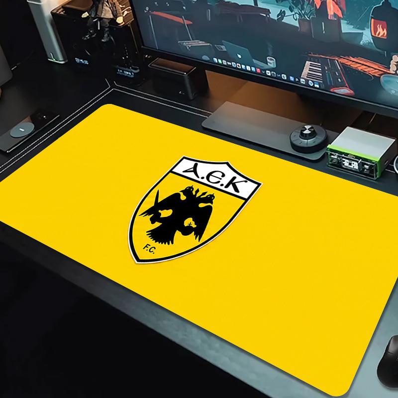 A.E.K. FC Lace Solid Color Mouse Pad Large Gaming Table Cushion Non-slip Laptop Tablet Big Mousepad XXL Mat Mini PC Playmat With Lock edge