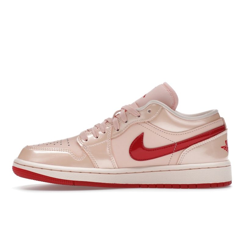 Air Jordan 1 Low SE Patent Valentines Day Dámské Tenisky Růžové Washed-Coral Gym-Red HF3174-600