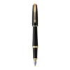 Fountain Pen - PARKER - Urban - Matte Black - Gold-colored Trim - Fine Nib