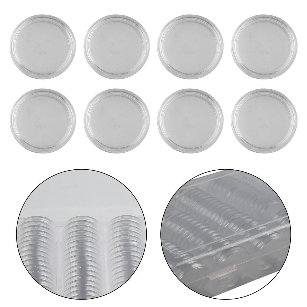 Case Storage Box Crafts Coin Capsules Commemorative Accessories Container