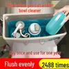 AHJ Blue Bubble Toilet Cleaner & Deodorizer - Removes Odor & Stains