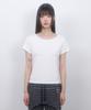 LMR Hot Fix Cutout Short Sleeve T-Shirt White