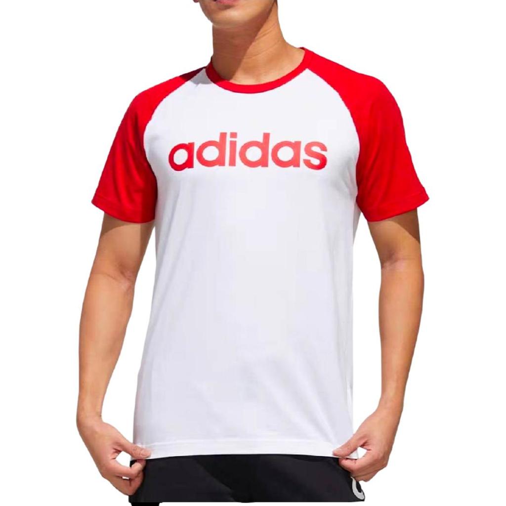adidas Neo M CE T Shirt Men's White/Red DW7918