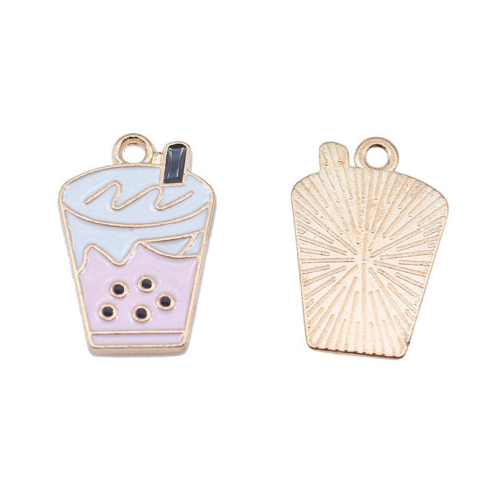 Enamel Charms Fruit Pendants For Food Themed Boy Girl Jewelry Making