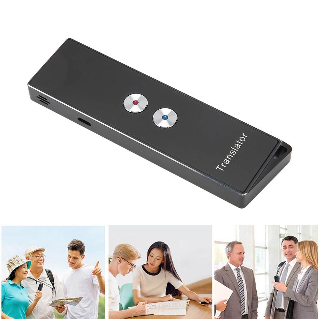 Translator Device Support 74 Languages 70 Accents Real Time   5.0 99% Accuracy Rate Handheld Smart Voice Translator