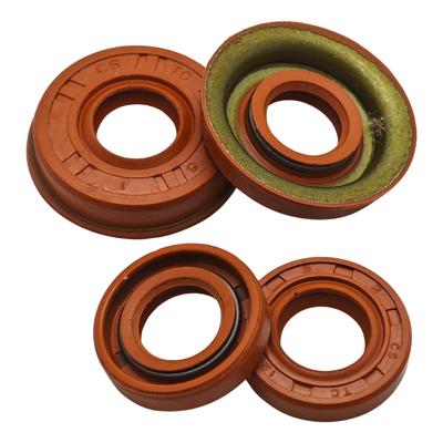 2set Chinese 2500 Chainsaw Oil Seals Set for 25CC 2500 Chain Saws and Zenoah Komatsu G2500 Small Gas Saw Spares Parts