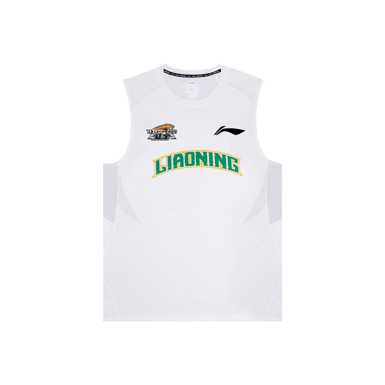 Li Ning Sleeveless T Shirt Unisex White AVSV257-2 2XL