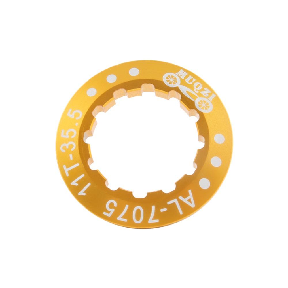 Aluminum Alloy Bicycle Cassette Cover 11T Fixed Bike Freewheel Fixing Bolt Ultra Light Easy Installation Freewheel Protector