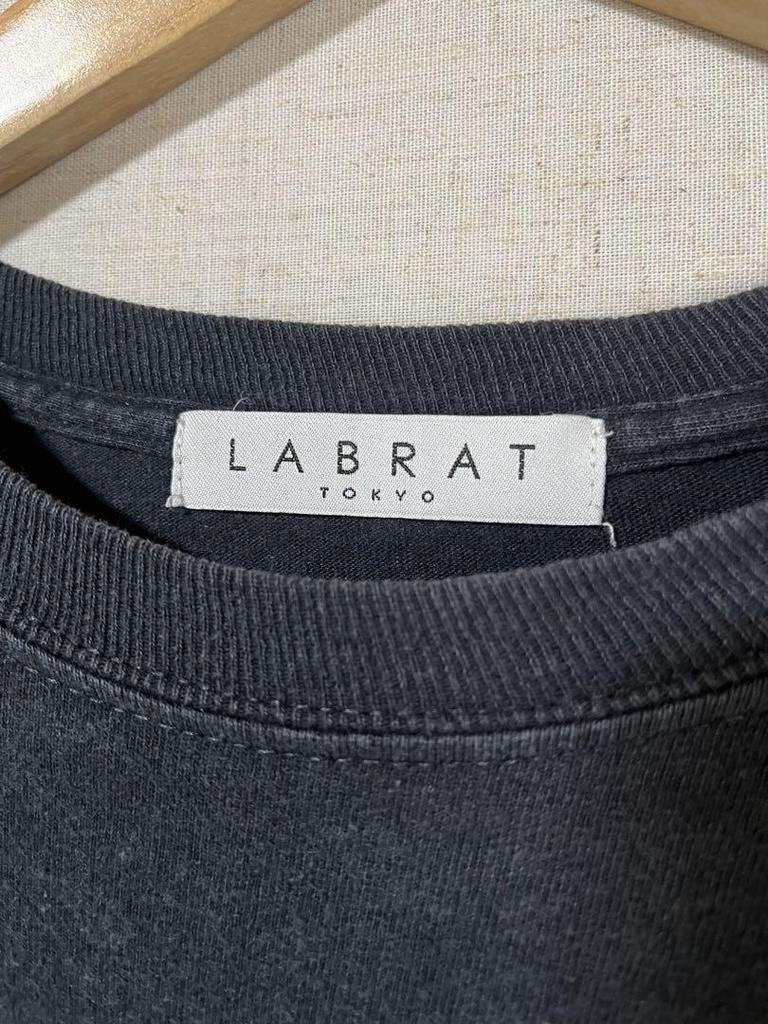 [USED] Vintage LABRAT Printed Long Sleeve T-Shirt with Bondage Fairies Sleeve Print