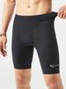 Heren Sneldrogende Compressie Hardloopbroek met Zakken - Strakke Pasvorm Anti-Blootstelling Fitness Basislaag