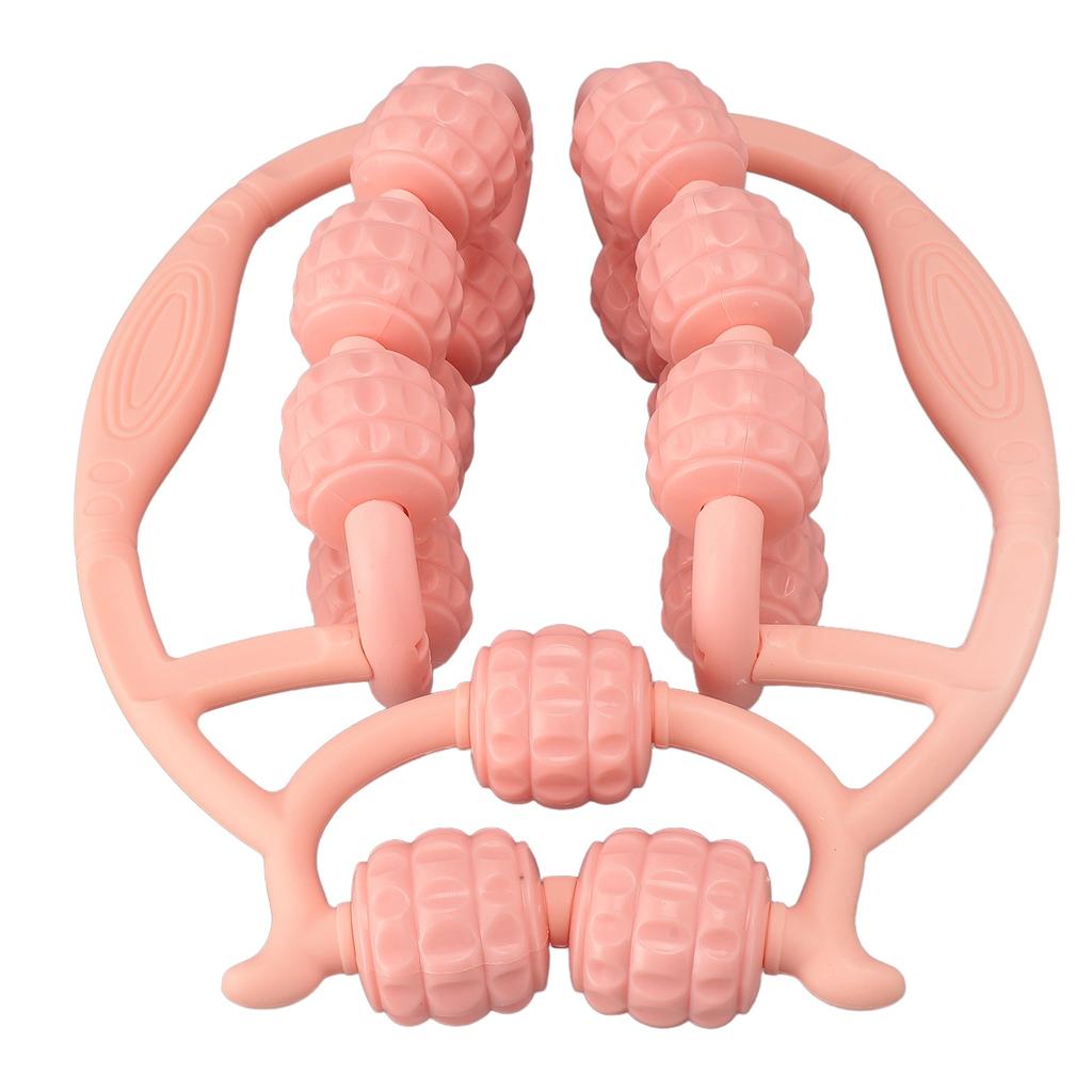 Thigh Clamp Massage Roller Multifunctional Circular Leg Clamp Massager Handheld Roller for Women